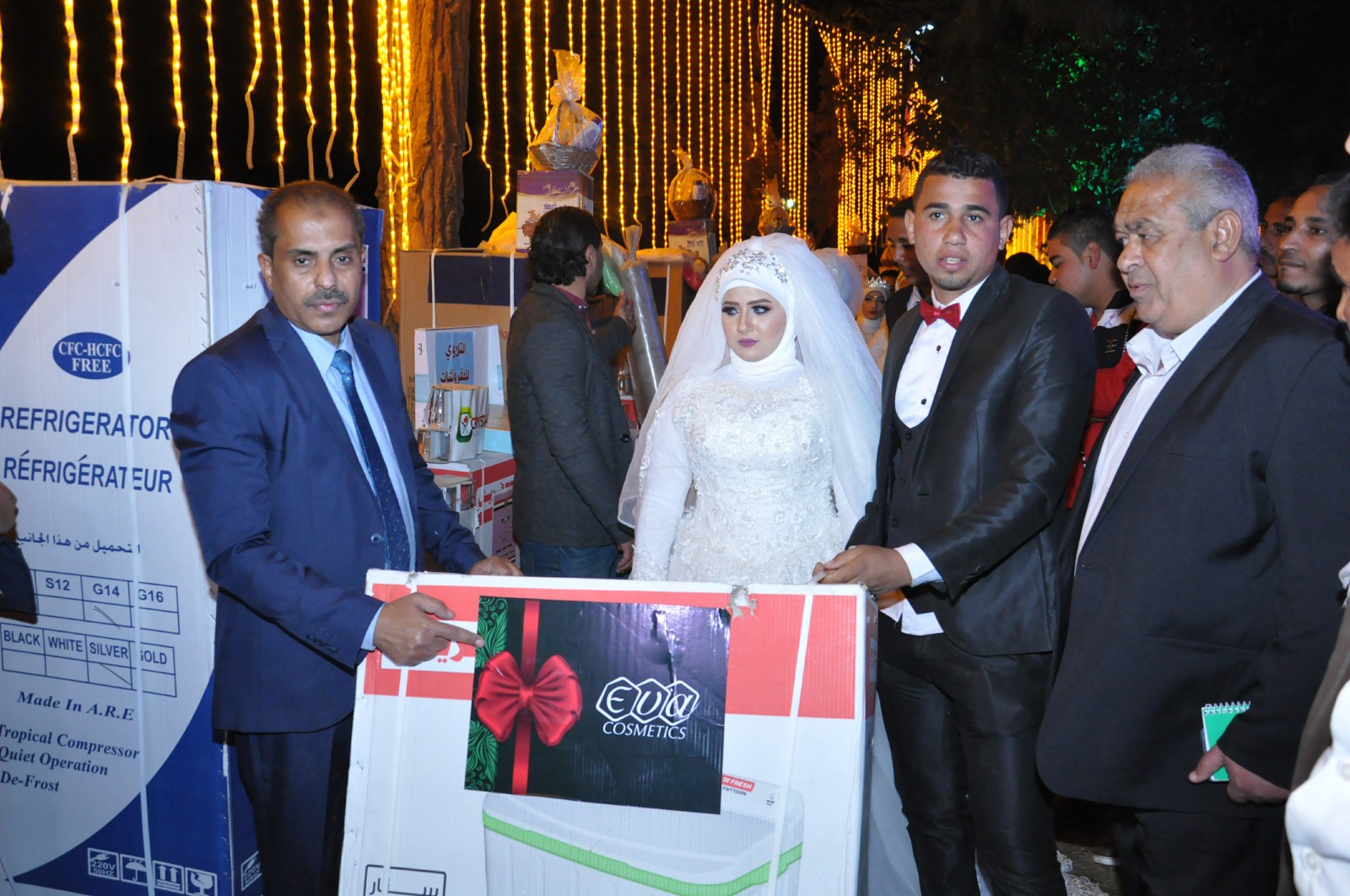 جمعية نجوم المجتمع وزفاف 30فتاة من عظيمات مصر