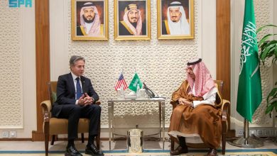 وزير الخارجية السعودي يتلقى اتصالاً هاتفياً من وزير الخارجية الأمريكي  