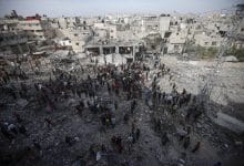 تلفزيون فلسطين: انتشال جثث 21 قتيلاً في مناطق متفرقة من خان يونس